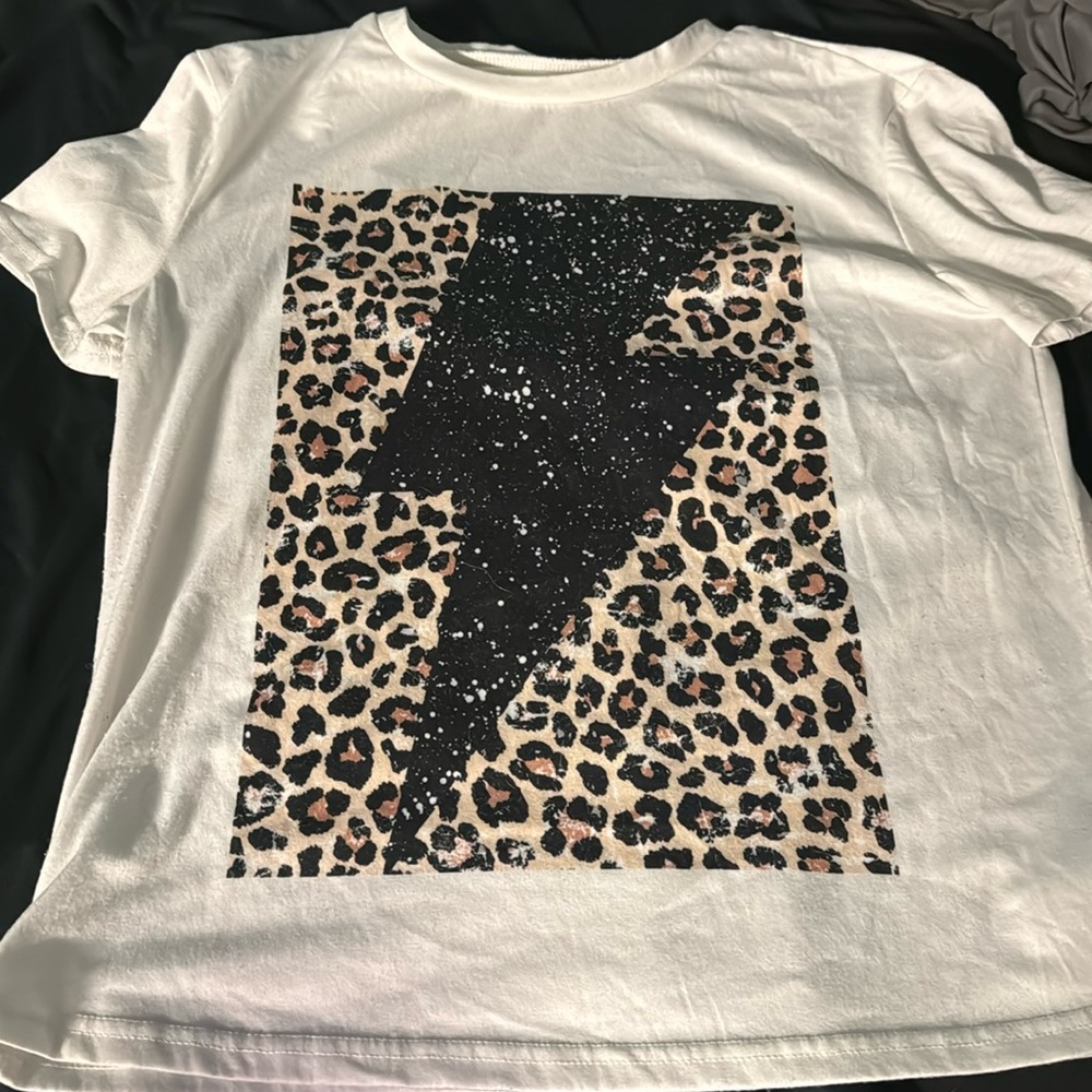 Shein cheetah lighting bolt